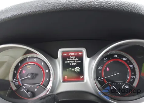 2018 Dodge Journey Gt Awd из США, поврежденный, VIN 3C4PDDEG0JT389386